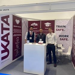 Liam, Adam Harding & Luke Environmental care at UKATA stand 2.jpg